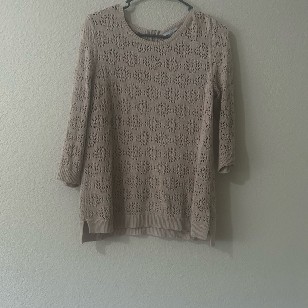 Beige Knit Sweater